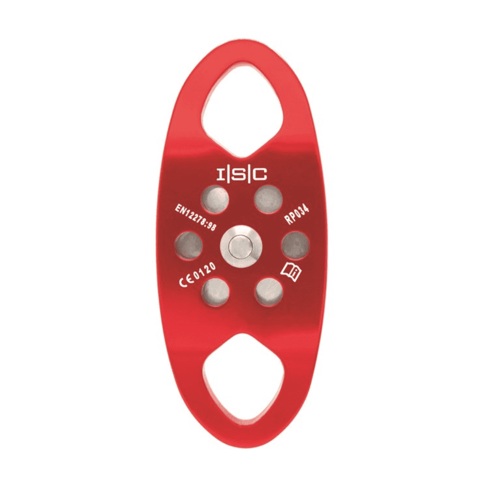 ISC Double Ended Eiger Pulley front view