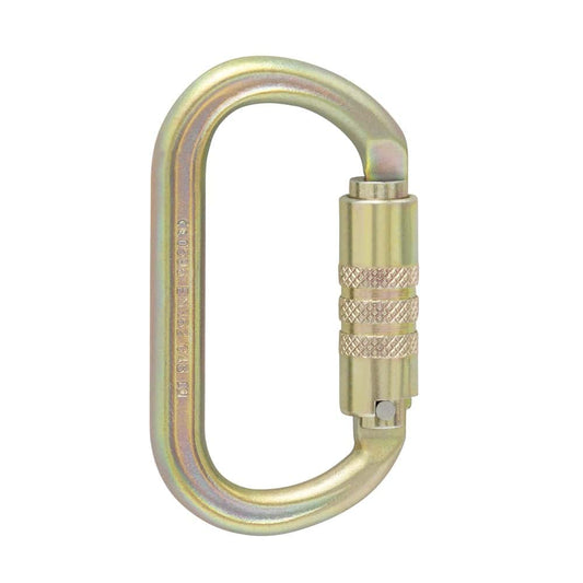 ISC Offset Oval Keylock Carabiner - Supersafe