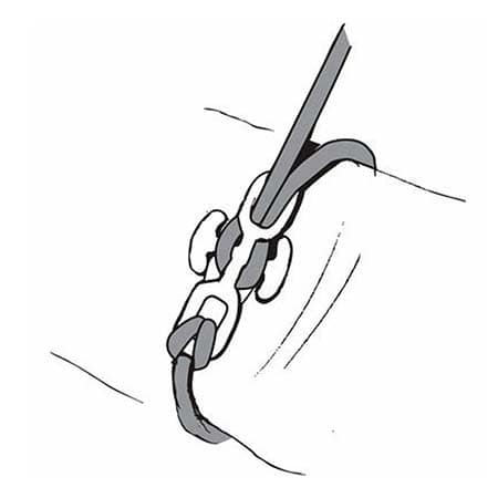 Notch Backbone Knotless Rigging Connector