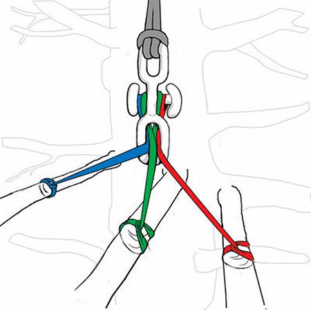 Notch Backbone Knotless Rigging Connector system