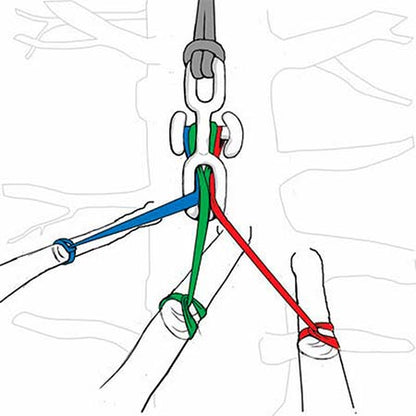 Notch Backbone Knotless Rigging Connector system