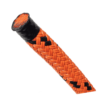 Notch Sterling Kraken Climbing Line 7/8" Orange and black