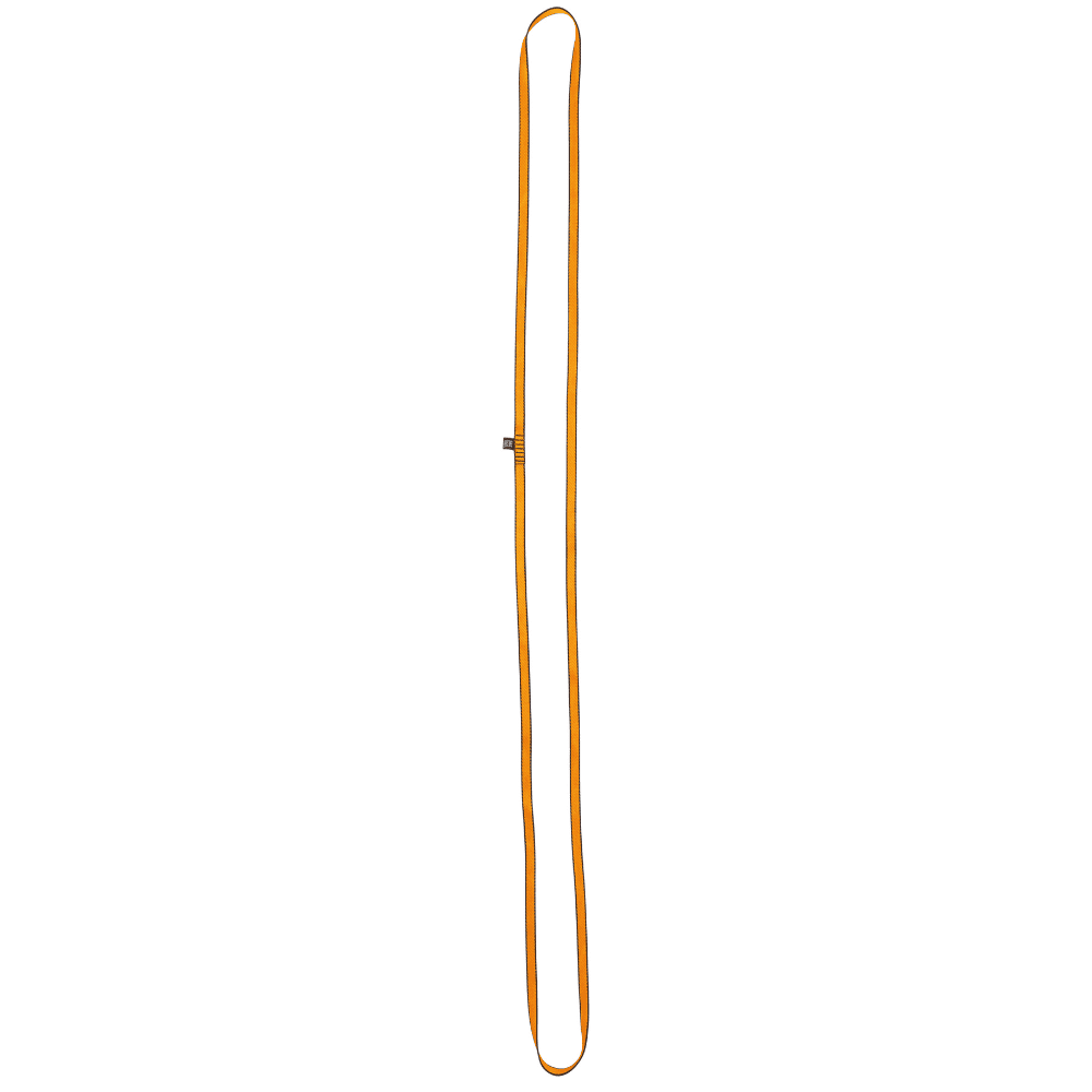 JAMA Round Sling Orange embedded with EZYiD and 2000mm in length