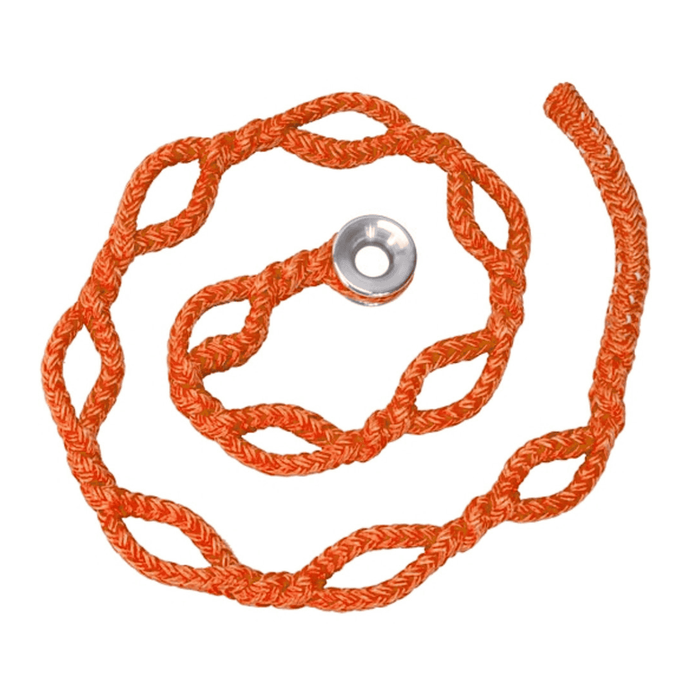 Notch Ultra Ring Sling #2 orange rope with pockets and stainless steel rigging ring