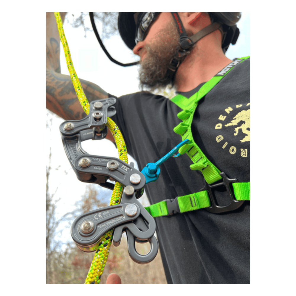 Notch Magneato in situ on climber