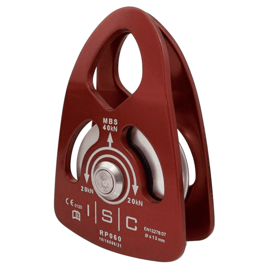 ISC Small Single Pulley red front on view