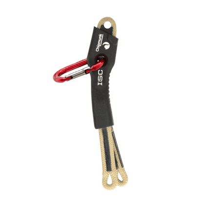 ISC Chipmunk FLEX Tether with red carabiner