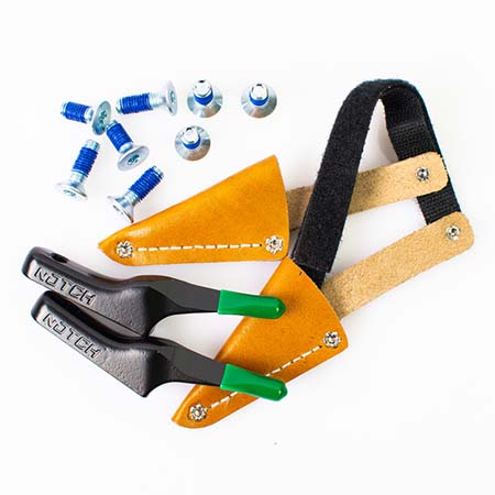 Notch Gecko Replacement Gaffs with Screws & Covers