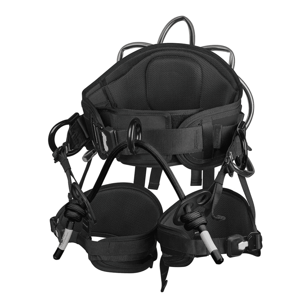 Notch Sentinel Harness Black back view of harness