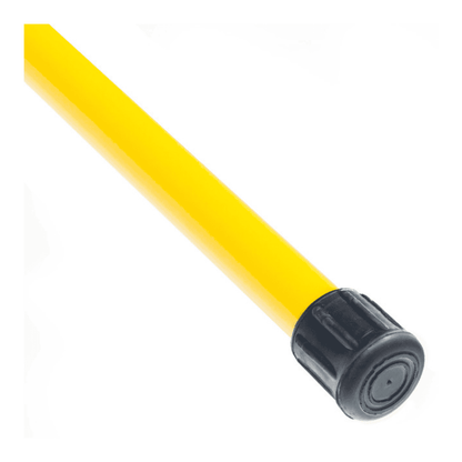 Hollow Fibreglass base pole bright yellow and 4 foot in length