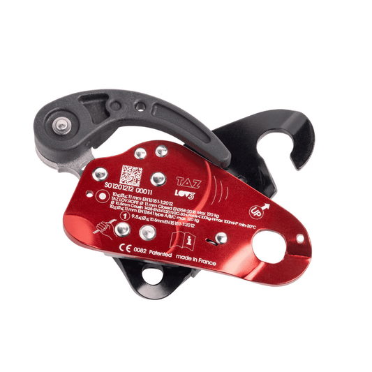 TAZ LOV3 descender red