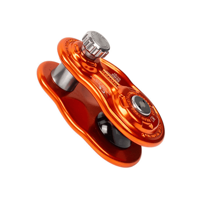 Notch 1/2" Rigging Block in bright orange colour for ease of visibility
