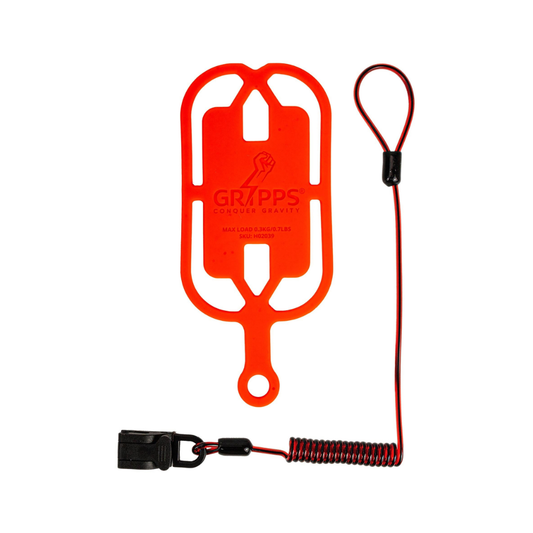 GRIPPS Phone Gripper with Coil Tether