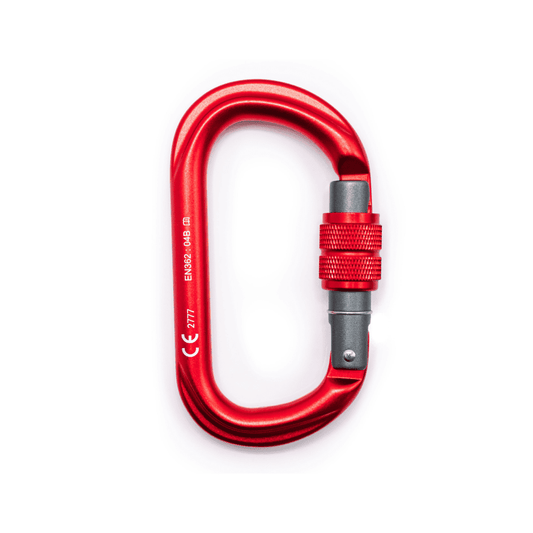 At Height Aluminium Screwgate Oval Carabiner