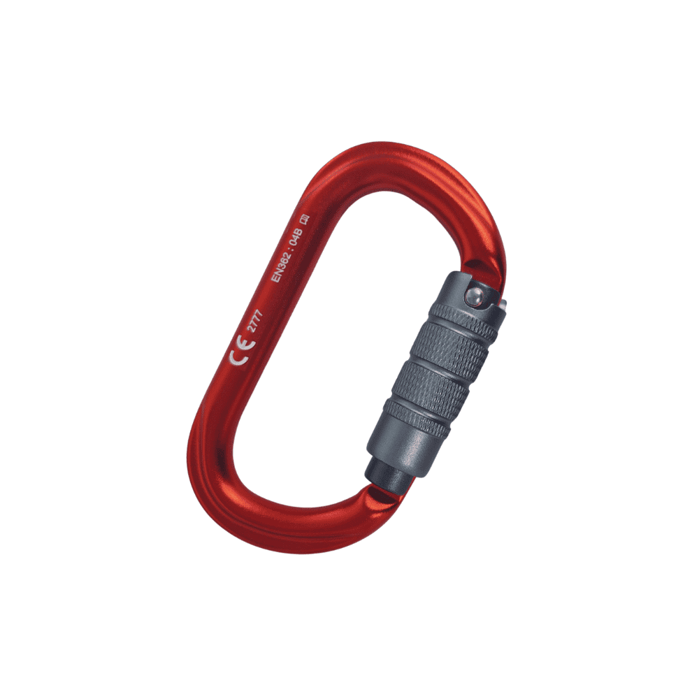 At Height Aluminium Triple Action Oval Carabiner