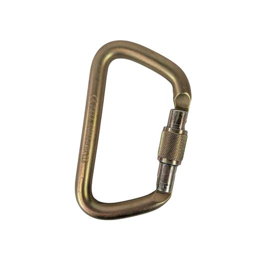 At Height K50SG Screwgate Large Steel D Carabiner