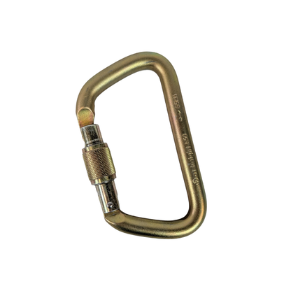At Height K50SG Screwgate Large Steel D Carabiner