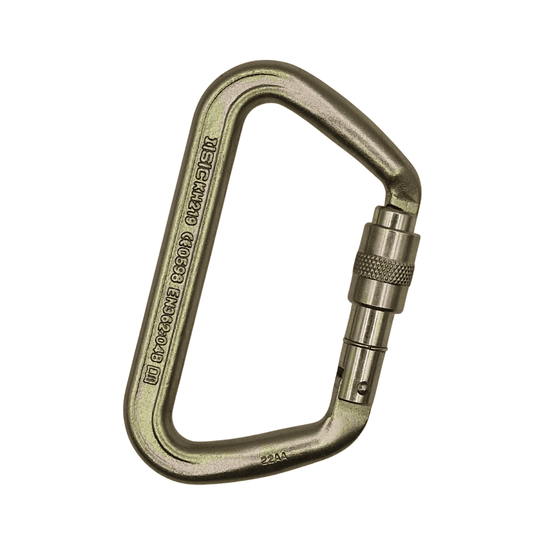 ISC Iron Wizard Large D Screwgate Carabiner