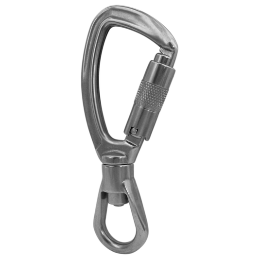 ISC Twister Carabiner Stainless Steel
