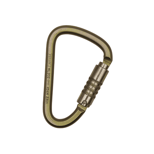ISC Stainless Klettersteig Supersafe Carabiner