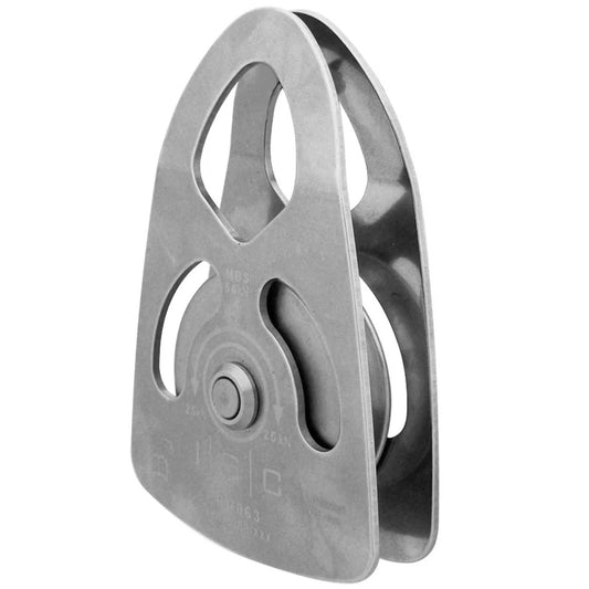 ISC Large Single Pulley with Load Becket - Stainless Steel