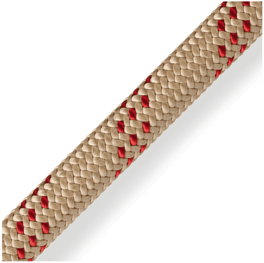 Marlow Protec 500 natural coloured rope with red fleck