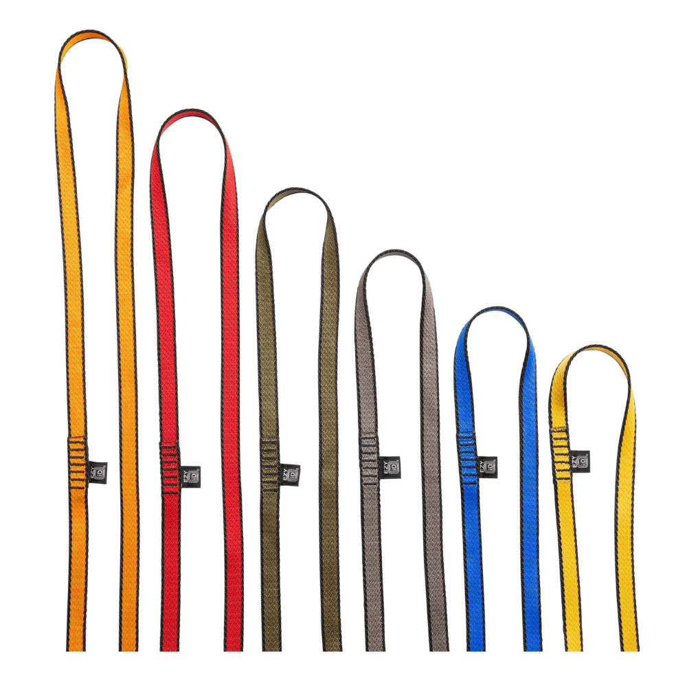 JAMA Round slings embedded with EZYiD black tags