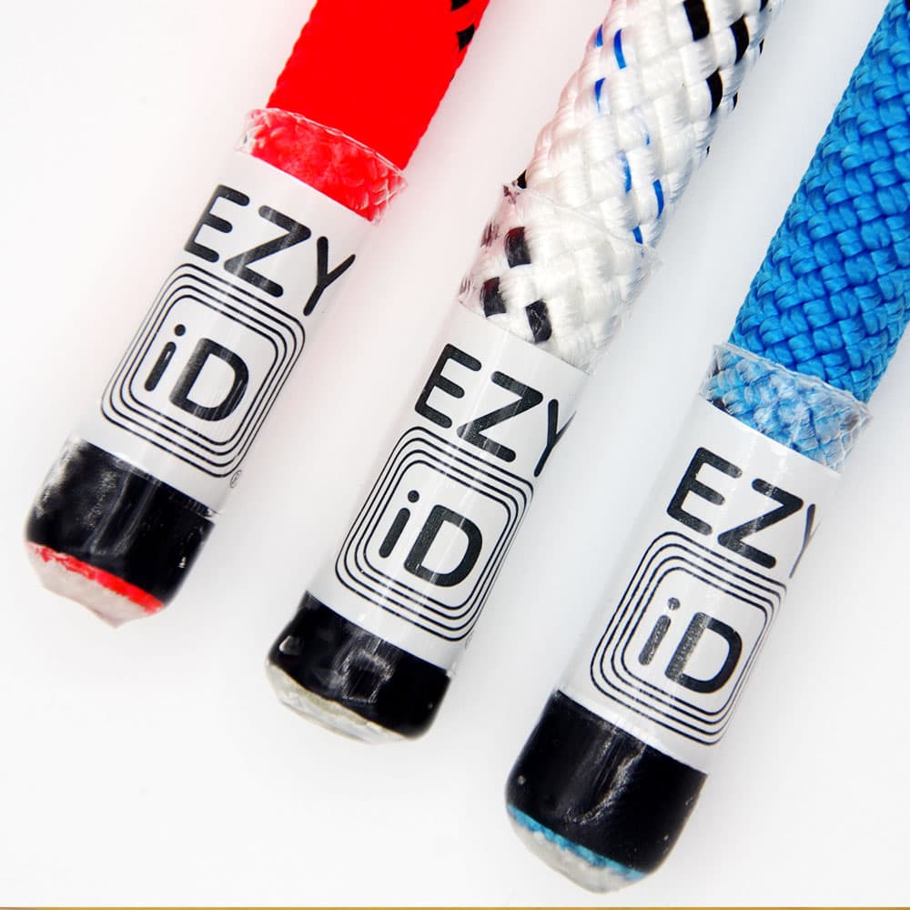 EZYiD RFID stickers on ropes